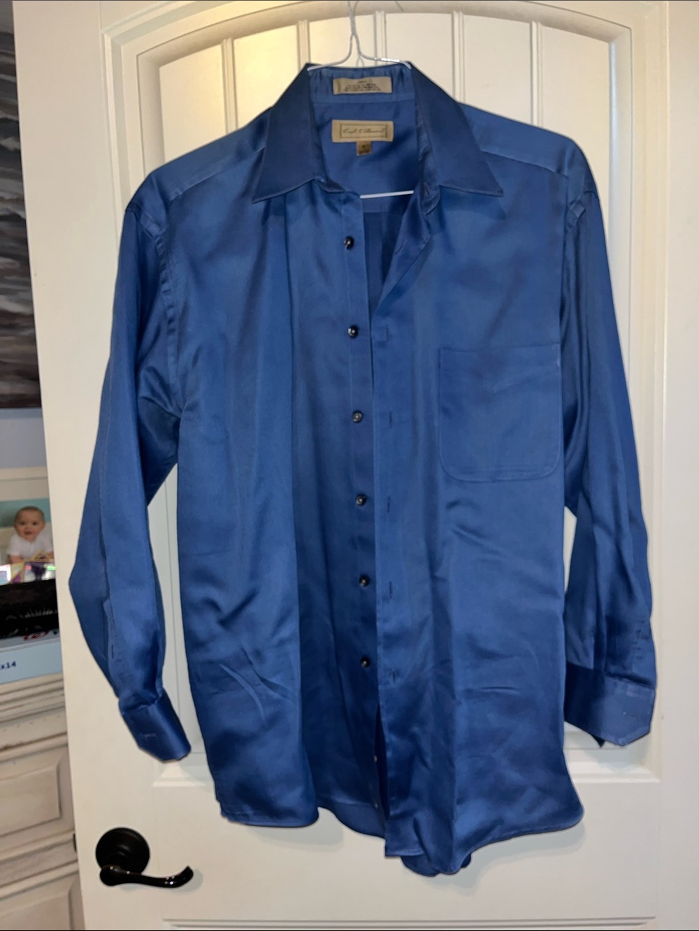 croft & barrow Men's Dress Shirt in Blue